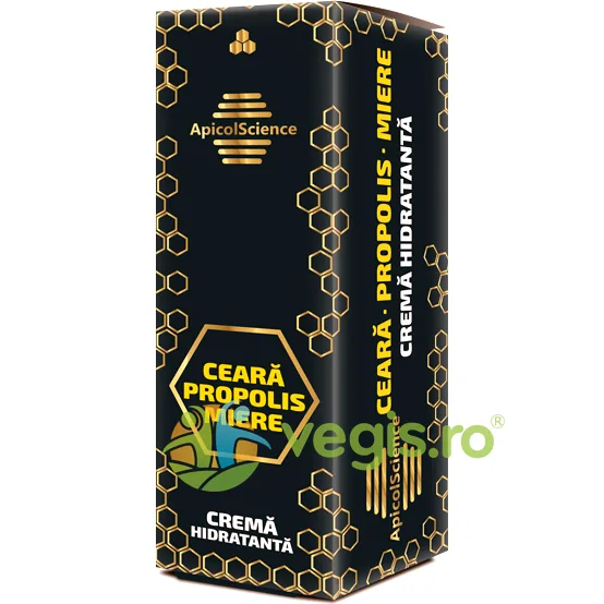 Crema Hidratanta cu Ceara, Propolis si Miere 50ml — preț și oferte