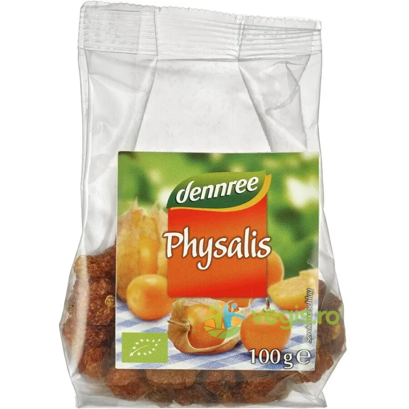 Physalis Fructe Uscate Ecologice/Bio 100g Dennree — preț și oferte