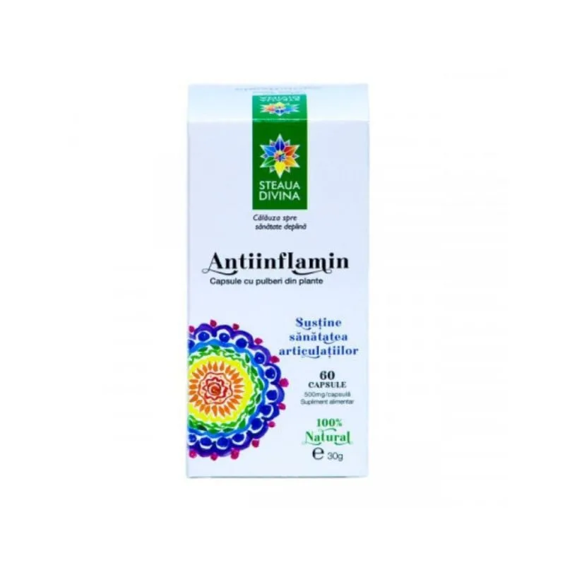 Steaua Divina Antiinflamin, 60 capsule — preț și oferte