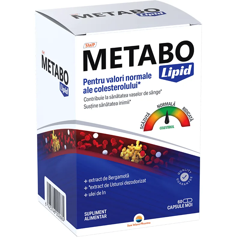 Metabo Lipid 60cps SUN WAVE PHARMA — preț și oferte