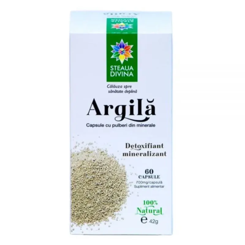 Argila, 60 capsule, Steaua Divina — preț și oferte