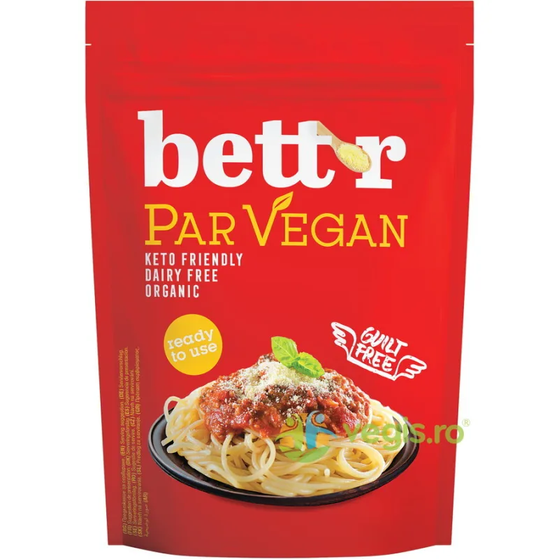 Inlocuitor Vegan de Branza fara Gluten Ecologic/Bio 150g BETTR — preț și oferte