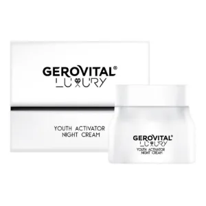 Crema activator de tinerete, de noapte Luxury, 50 ml, Gerovital