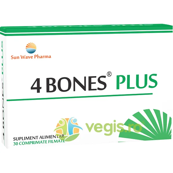 4 Bones Plus 30cpr SUN WAVE PHARMA — preț și oferte