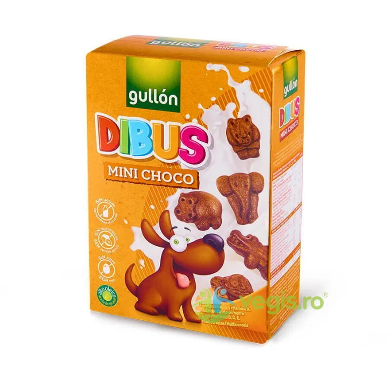 Mini Biscuiti cu Cacao Dibus 250g GULLON — preț și oferte