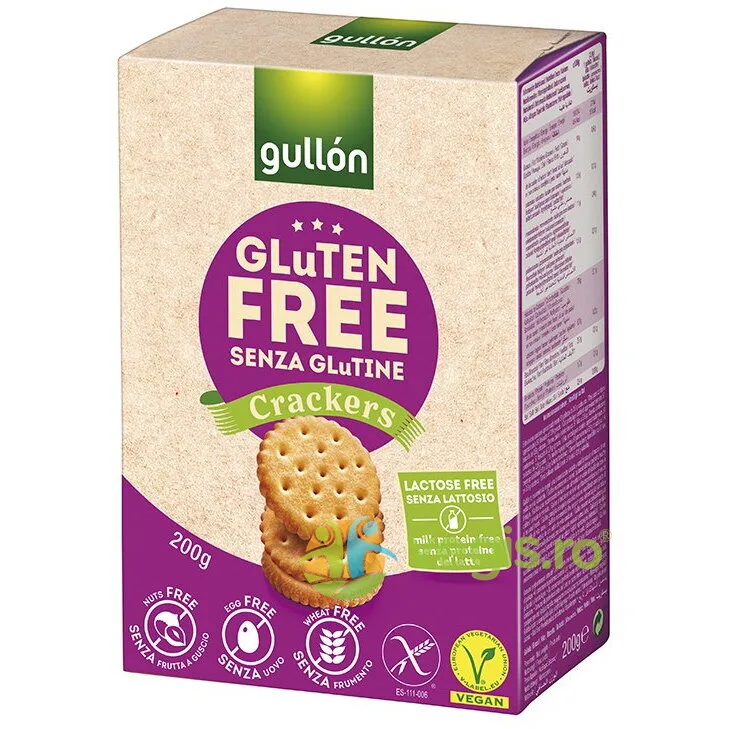 Biscuiti Sarati fara Gluten 200g GULLON — preț și oferte
