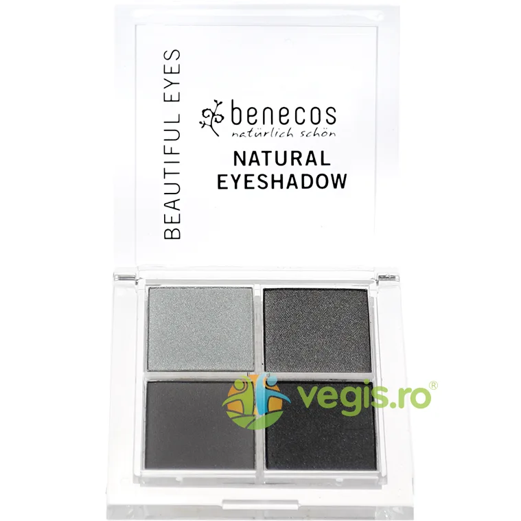 Fard de Pleoape Quattro Smokey Eyes 8g BENECOS — preț și oferte