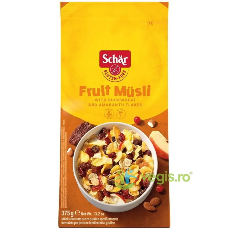 Musli cu Fructe fara Gluten 375g SCHAR — preț și oferte