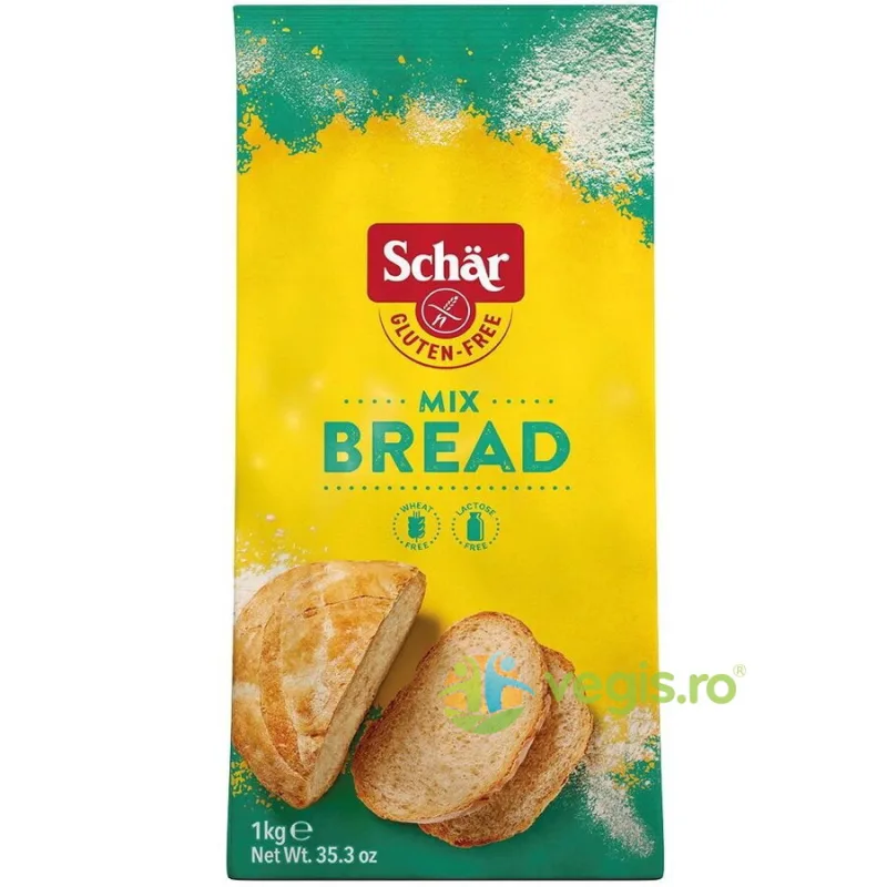 Faina pentru Paine fara Gluten - Bread Mix (Mix B) 1000g SCHAR — preț și oferte
