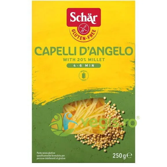 Paste Capelli d'Angelo fara Gluten 250g SCHAR — preț și oferte