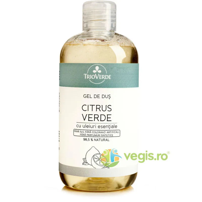 Gel de Dus cu Citrus Verde 300ml TRIO VERDE — preț și oferte