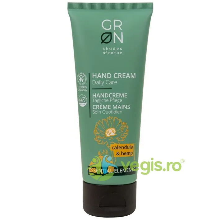 Crema de Maini cu Canepa si Galbenele Essential Elements Bio 75ml — preț și oferte