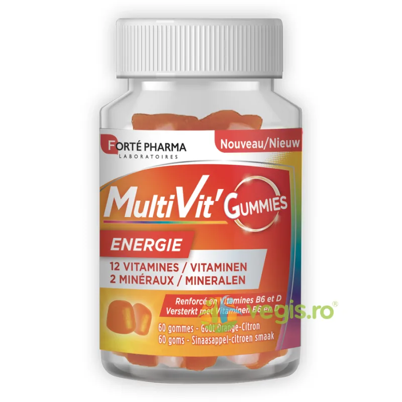 Multivit Energie 60 Jeleuri Forté Pharma — preț și oferte
