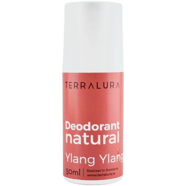 Deodorant Roll-On Natural cu Ylang-Ylang 50ml TERRALURA — preț și oferte