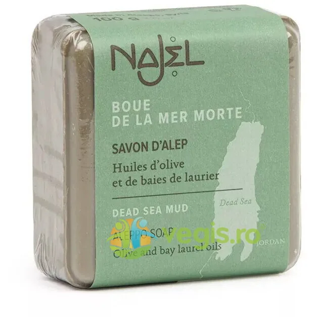 Sapun de Alep cu Namol de la Marea Moarta 100g NAJEL — preț și oferte