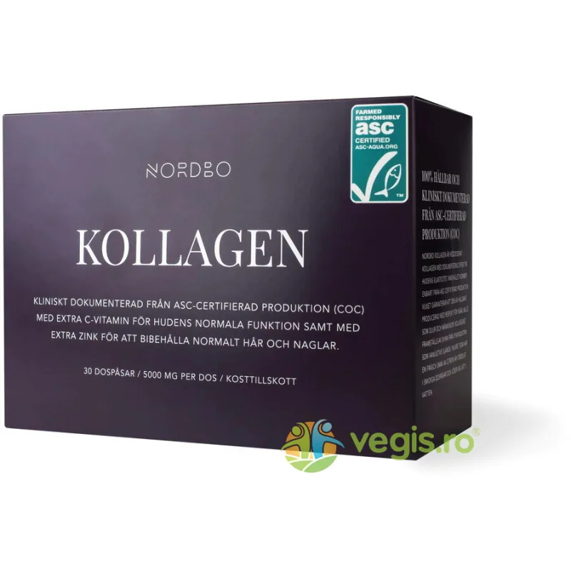 Colagen Marin 30 pliculete x 5g NORDBO — preț și oferte