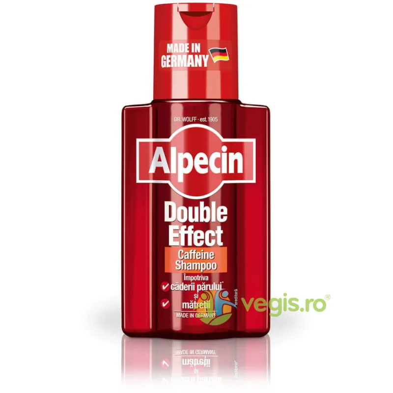 Sampon Dublu Efect Impotriva Matretii si Caderii Parului 200ml Alpecin — preț și oferte