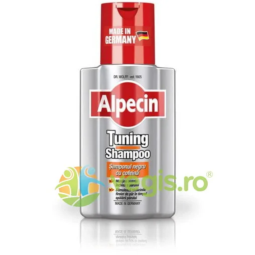 Sampon Negru cu Cofeina Tuning 200ml Alpecin — preț și oferte