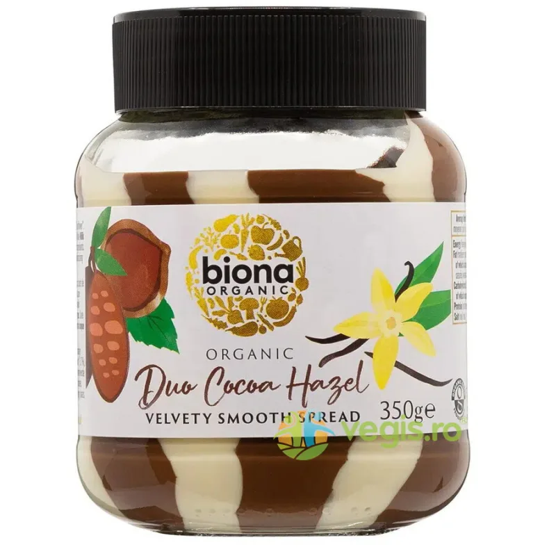 Crema de Ciocolata cu Alune Duo Swirl Ecologica/Bio 350g — preț și oferte
