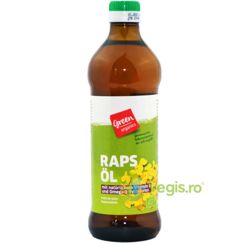 Ulei de Rapita Ecologic/Bio 500ml Green Organics — preț și oferte