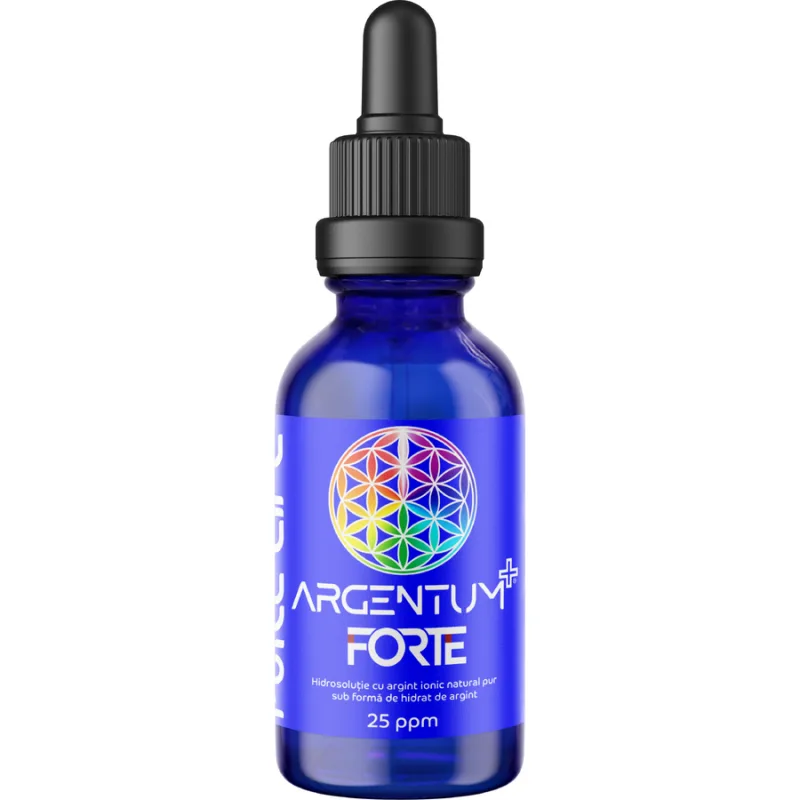 Argentum FORTE 25ppm cu Pipeta 30ml PURE LIFE — preț și oferte