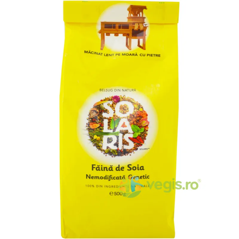 Faina de Soia Nemodificata Genetic 500g SOLARIS — preț și oferte