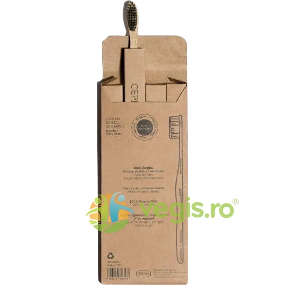 Set Periute de Dinti din Bambus cu Carbon Activ 4buc IRISANA — preț și oferte