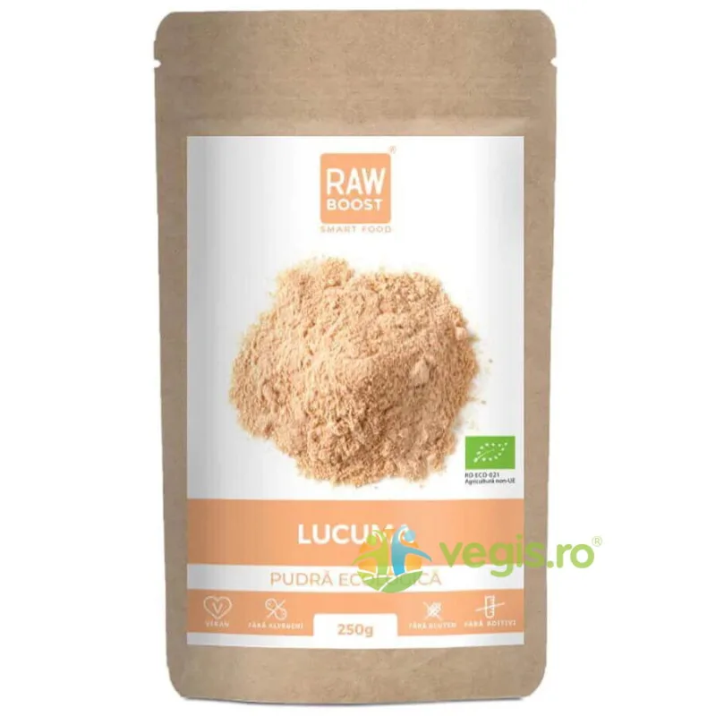 Lucuma Pudra Ecologica/Bio 250g RAWBOOST — preț și oferte