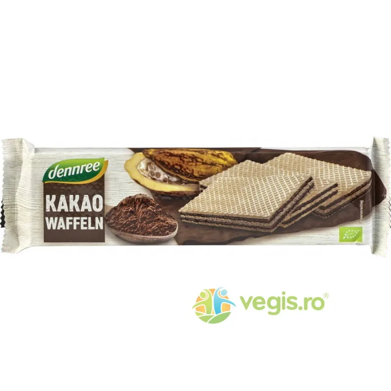 Napolitane cu Crema de Cacao  Ecologica/Bio 125g Dennree — preț și oferte