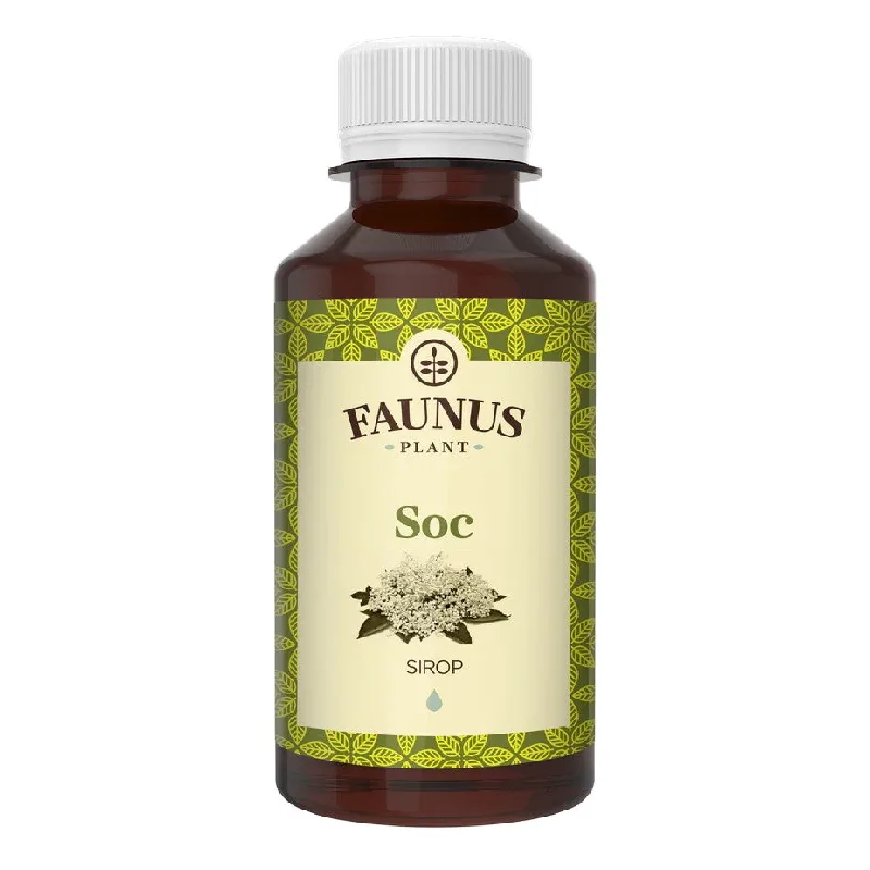 Sirop Soc, 200 ml, Faunus Plant — preț și oferte