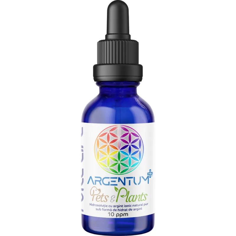 Argentum+ pentru Animale de Companie si Plante Ornamentale 10ppm cu Pipeta 30ml PURE LIFE — preț și oferte