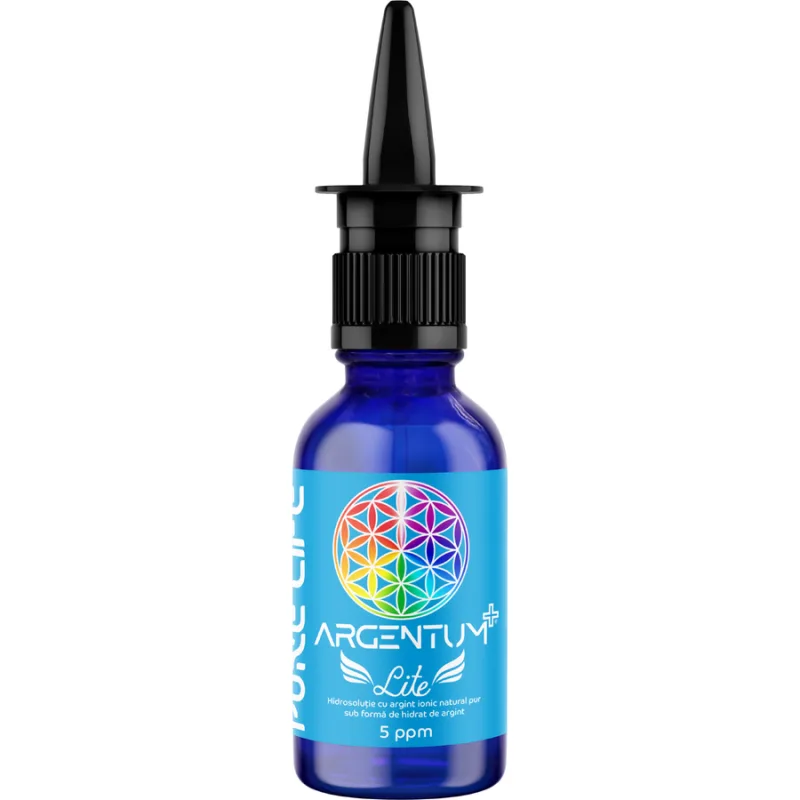 Argentum LITE 5ppm cu Pulverizator Nazal 30ml PURE LIFE — preț și oferte