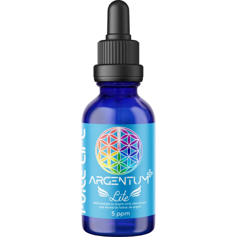 Argentum LITE 5ppm cu Pipeta 30ml PURE LIFE — preț și oferte