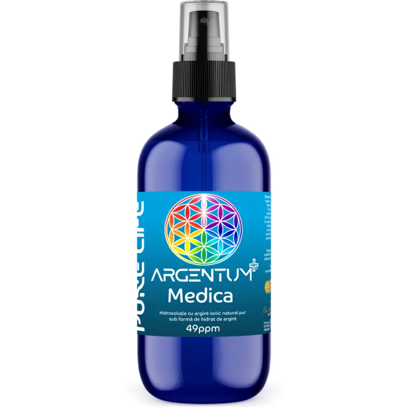 Argentum Medica 49ppm cu Pulverizator 120ml PURE LIFE — preț și oferte