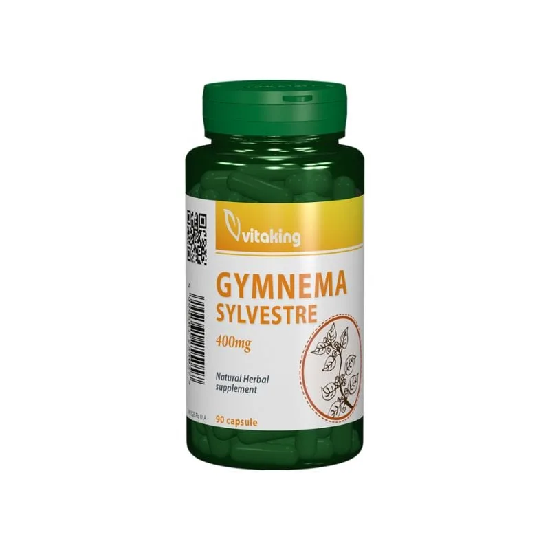 Gymnema Sylvestre 400mg, 90 capsule, Vitaking — preț și oferte