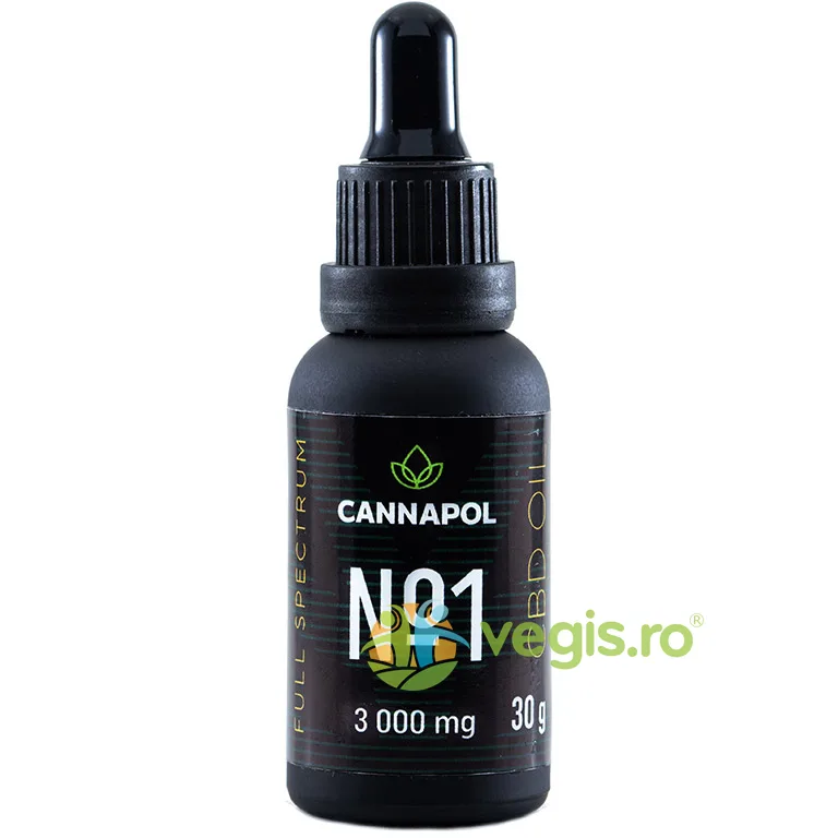 Ulei CBD No1 10% 30g CANNAPOL — preț și oferte