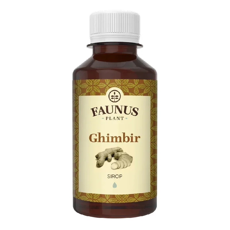 Sirop Ghimbir, 200 ml, Faunus Plant — preț și oferte