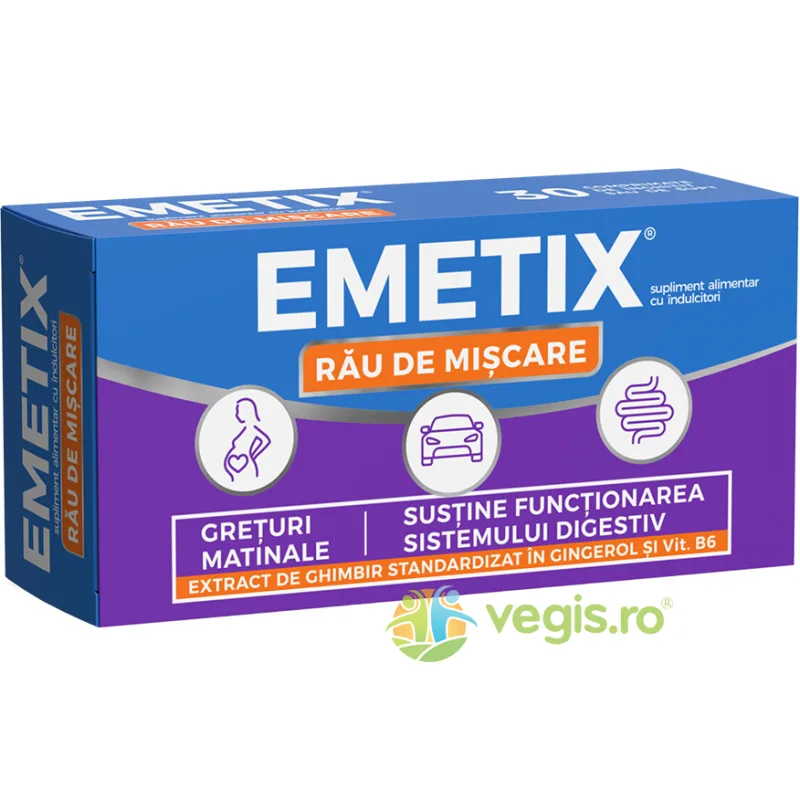 Emetix 30cpr FITERMAN PHARMA — preț și oferte