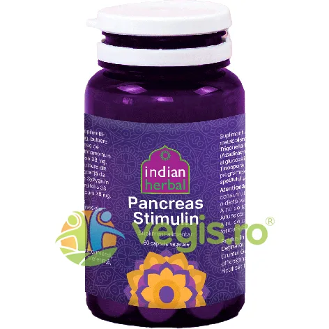 Pancreas Stimulin 60cps INDIAN HERBAL — preț și oferte