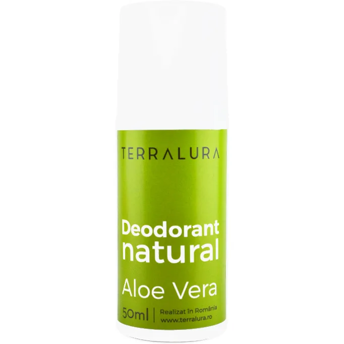 Deodorant Natural Roll-On cu Aloe Vera 50ml TERRALURA — preț și oferte