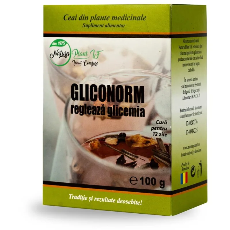 Ceai Gliconorm 100g NATURA PLANT IF — preț și oferte