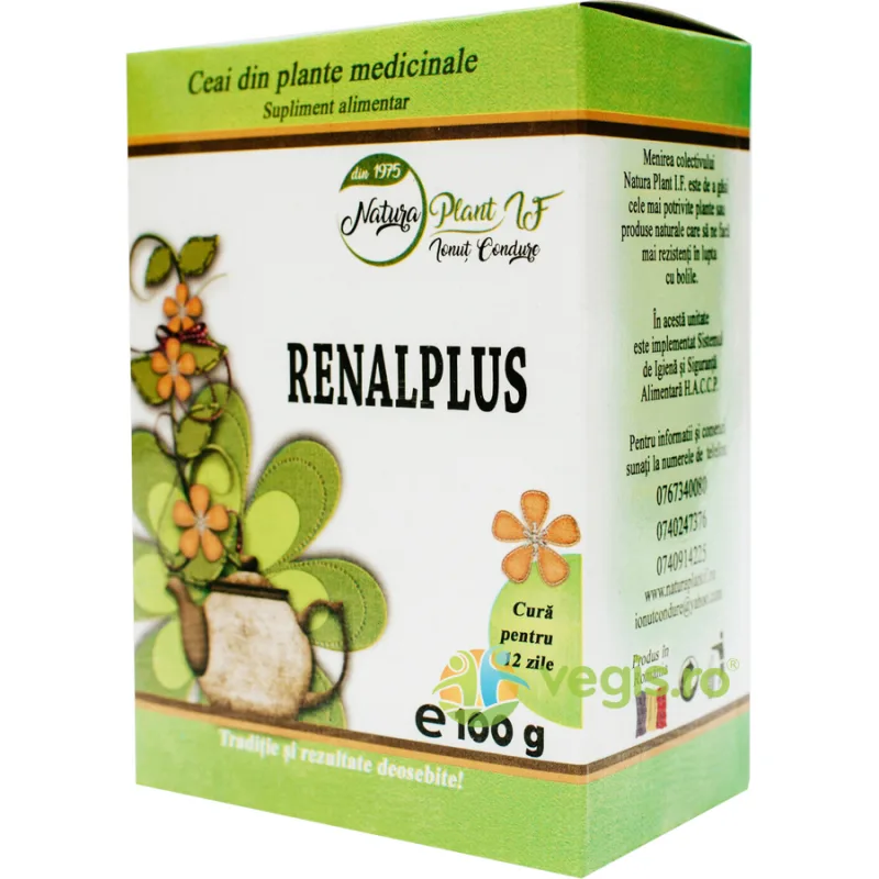 Ceai Renalplus 100g NATURA PLANT IF — preț și oferte
