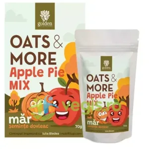 Mix Fulgi de Ovaz, Seminte de Chia si Mar (Oats&More Apple Pie Mix) Ecologic/Bio 70g