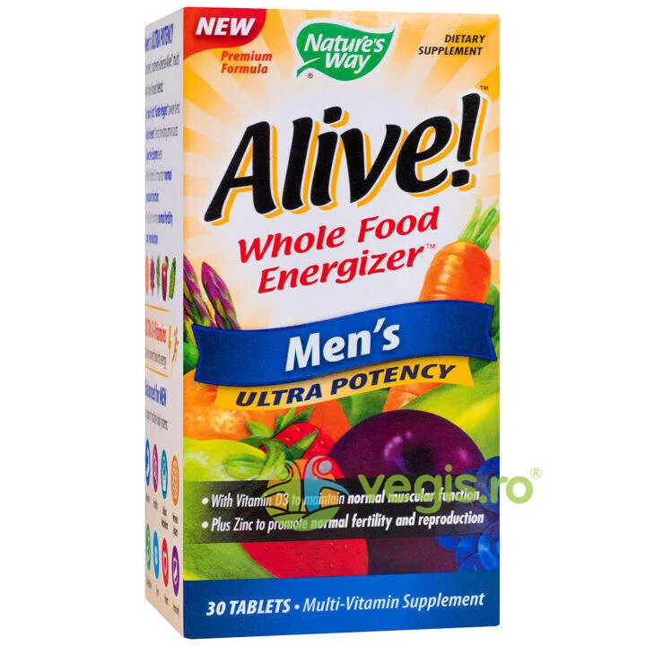 Alive Men’s Ultra 30tb Secom, Nature's Way — preț și oferte