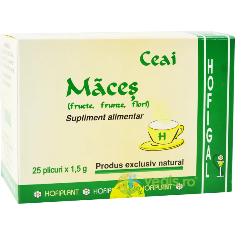 Ceai de Maces (Fructe, Frunze, Flori) 25dz HOFIGAL — preț și oferte
