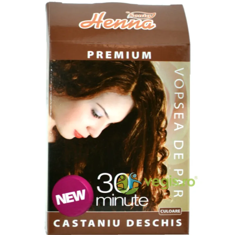 Henna Premium Castaniu Deschis 60g KIAN COSMETICS — preț și oferte