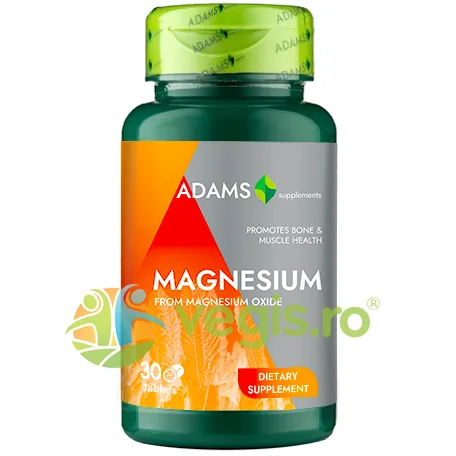 Magneziu 375mg 30tb ADAMS VISION — preț și oferte
