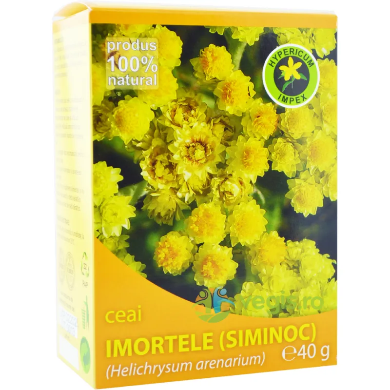 Ceai de Imortele (Siminoc) 40g Hypericum — preț și oferte