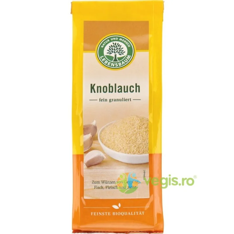 Usturoi Granulat Fin Ecologic/Bio 70g LEBENSBAUM — preț și oferte
