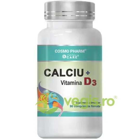 Calciu + Vitamina D3 90cps COSMO PHARM — preț și oferte